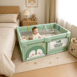 KidKingdom Βρεφικό Πάρκο Πιγκουίνος 120x180cm