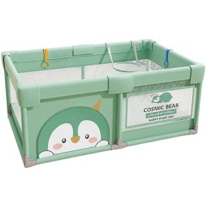KidKingdom Βρεφικό Πάρκο Πιγκουίνος 120x180cm
