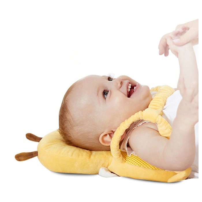 Gentle Προστατευτικό Μαξιλάρι Κεφαλιού Μωρού Βαμβακερό 33x19x6cm