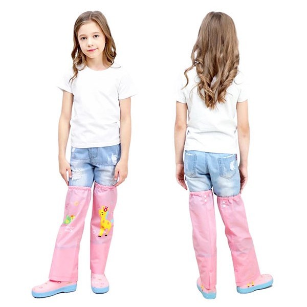 Luvia Αδιάβροχες Κάλτσες Ροζ Για Παιδιά Σετ 2 Τεμαχίων 3 Έως 10 Ετών 18x44x11-18cm