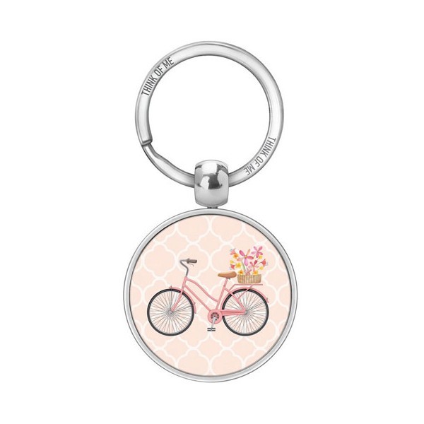 Thinkofme Μπρελόκ 3,6Cm Ποδήλατο Με Λουλούδια