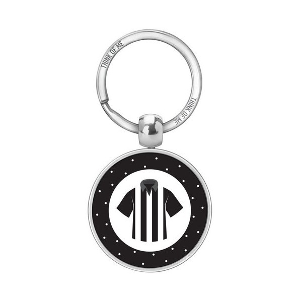 Thinkofme Μπρελόκ 3,6Cm Ασπρόμαυρη Φανέλα