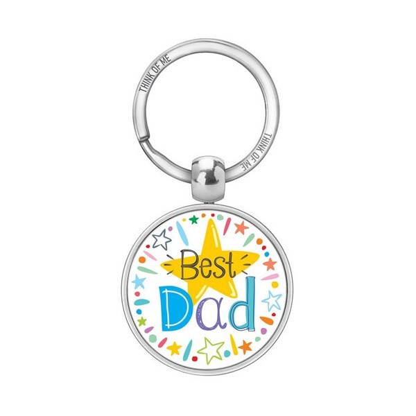 Thinkofme Μπρελόκ 3,6Cm Best Dad Αστέρι