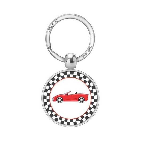 THINKOFME Μπρελόκ 3,6cm Κόκκινο Αυτοκίνητο