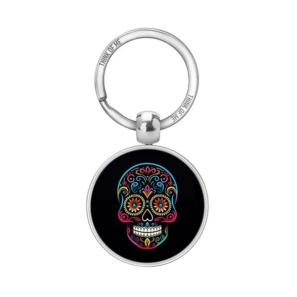 THINKOFME Μπρελόκ Black Skull 3,6cm