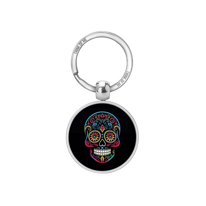THINKOFME Μπρελόκ Black Skull 3,6cm