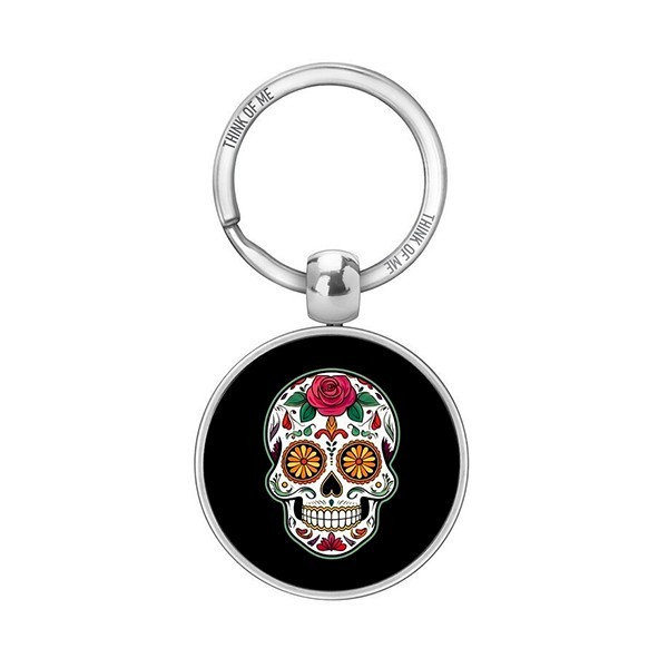 THINKOFME Μπρελόκ White Skull 3,6cm