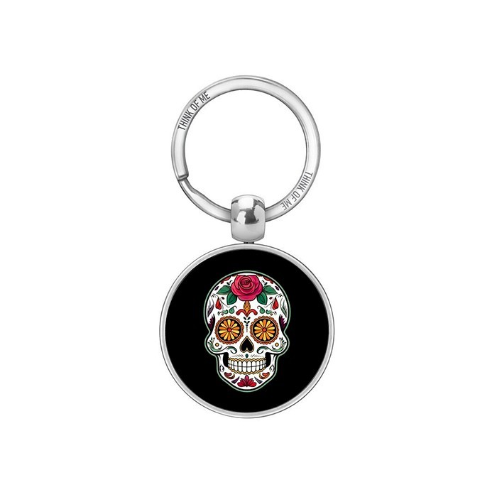 THINKOFME Μπρελόκ White Skull 3,6cm