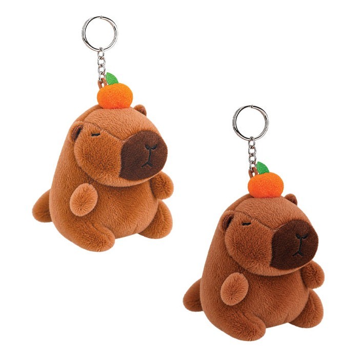Capybara Hugs Λούτρινο Μπρελόκ Καπιμπάρα 15cm