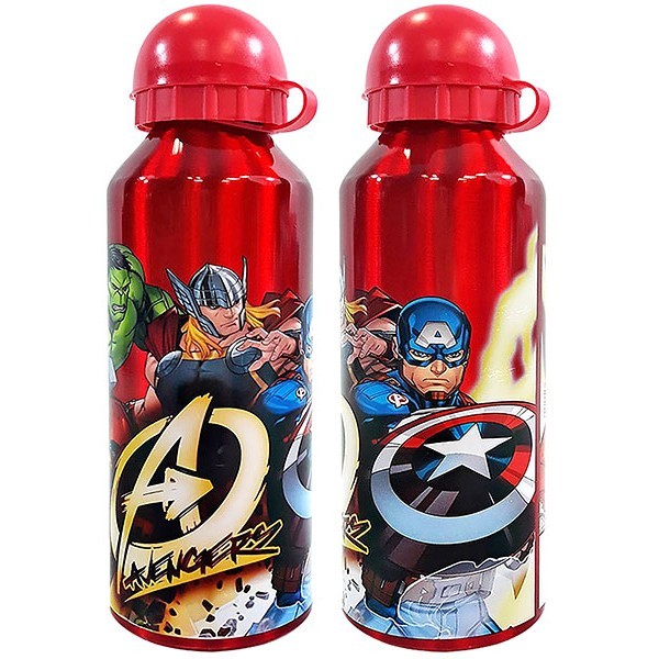 Power Παγούρι Μεταλλικό Avengers 21x6,5cm 500ml