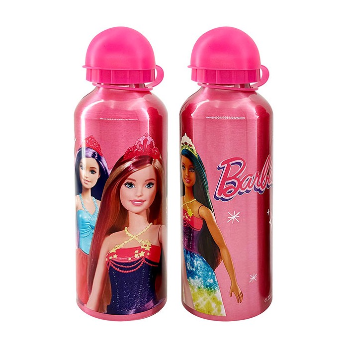 Barbie Παγούρι Μεταλλικό Barbie 21x6,5cm 500ml