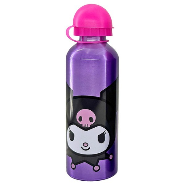 Purple Laces Παγούρι Μεταλλικό Kuromi 500ml 21x6,5cm