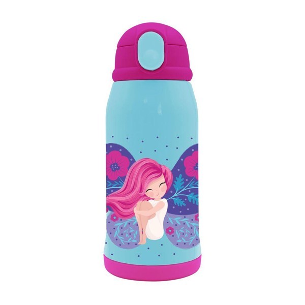 Must Παγούρι Ανοξείδωτο Θερμός Με Τσαντάκι 500ml Πεταλούδα