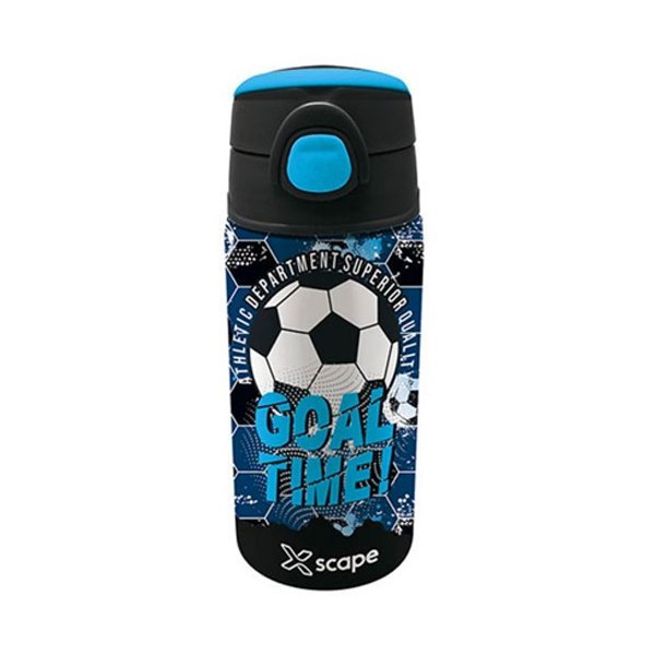 Goal Παιδικό Παγούρι Ανοξείδωτο Xscape 500ml με Καλαμάκι 