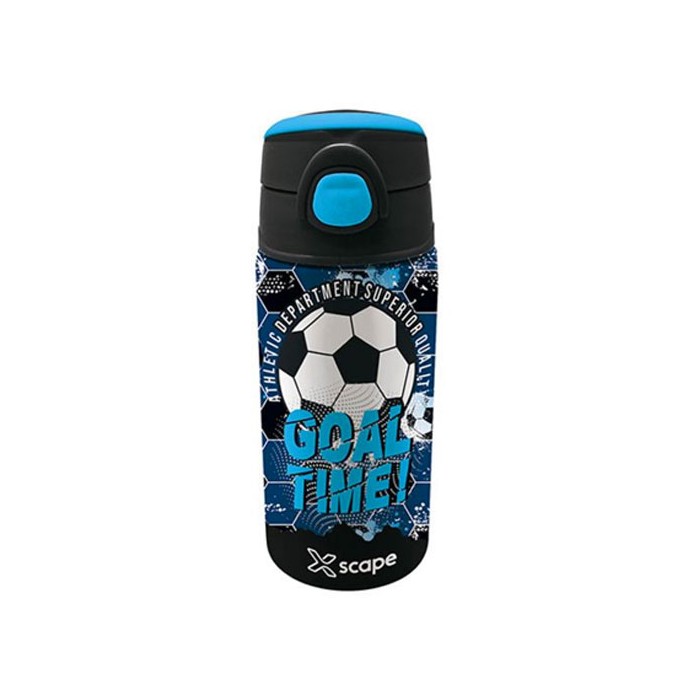 Goal Παιδικό Παγούρι Ανοξείδωτο Xscape 500ml με Καλαμάκι 