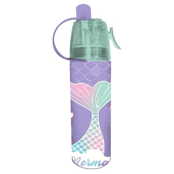 Must Mermaid Παγούρι 600ml Με Σπρέι Γοργόνα
