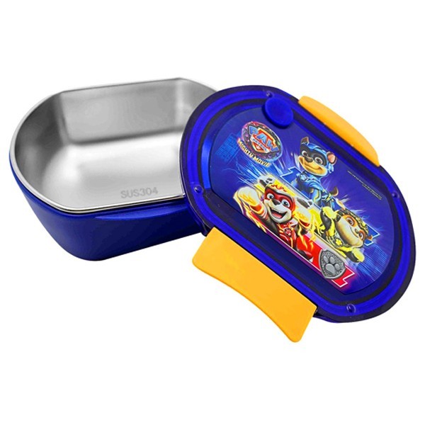 Paw Patrol Δοχείο Φαγητού Stainless Steel & Πλαστικό PP 680ml 16,5x6,5x15cm
