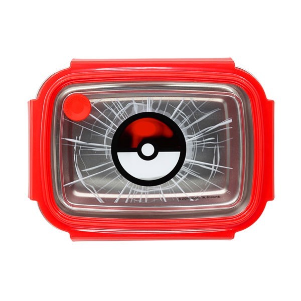 Pokemon Φαγητοδοχείο Ανοξείδωτο Ατσάλι 1020ml