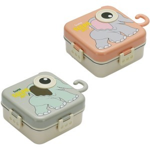 Bellua Σετ Δοχείο Φαγητού από Ανοξείδωτο Ατσάλι Σε Δυο Χρώματα 20,5x19x9cm