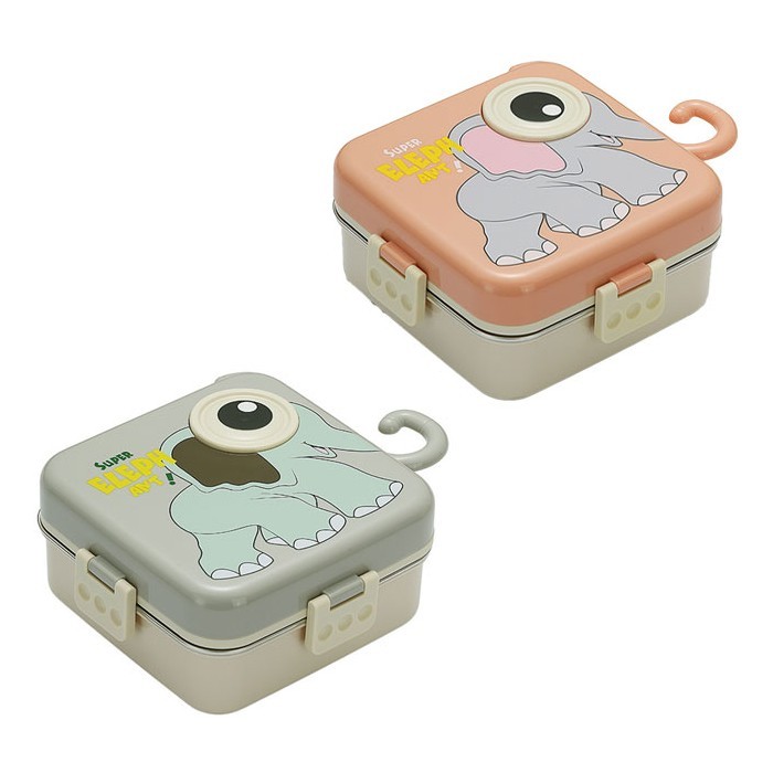 Bellua Σετ Δοχείο Φαγητού από Ανοξείδωτο Ατσάλι Σε Δυο Χρώματα 20,5x19x9cm