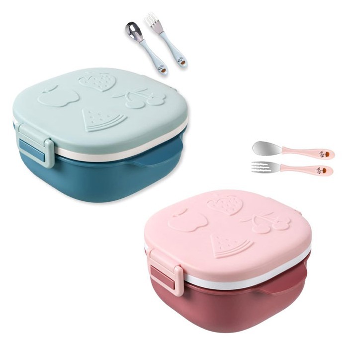 Frutar Σετ Δοχείο Φαγητού από Ανοξείδωτο Ατσάλι Σε Δυο Χρώματα