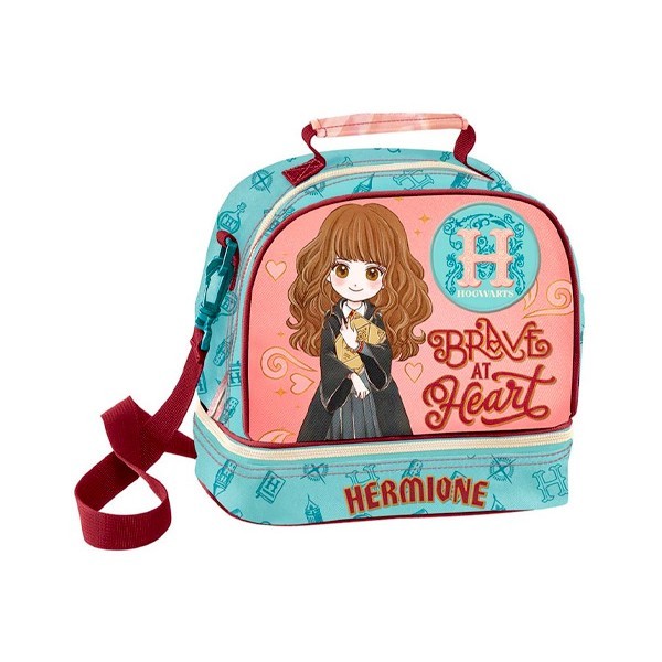 Herm Ισοθερμικό Τσαντάκι Φαγητού Hermione Brave at Heart 22x16x20cm