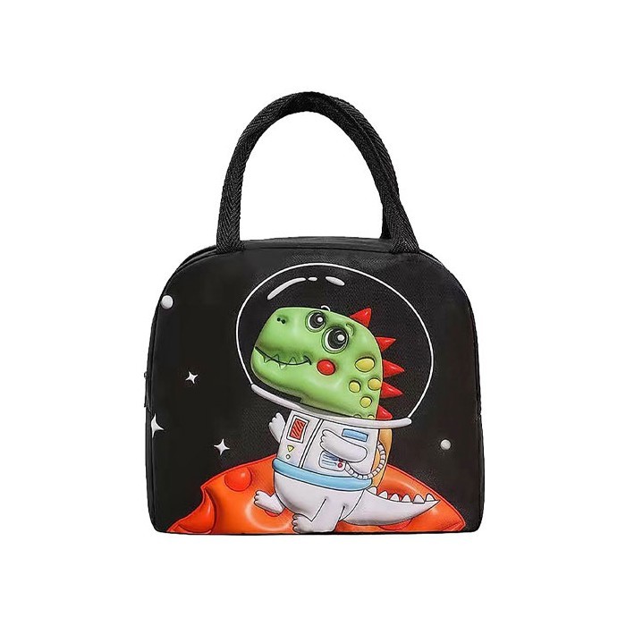 DinoSpace Ισοθερμικό Τσαντάκι Φαγητού Αστροναύτης Δεινόσαυρος (28)20x22x11cm
