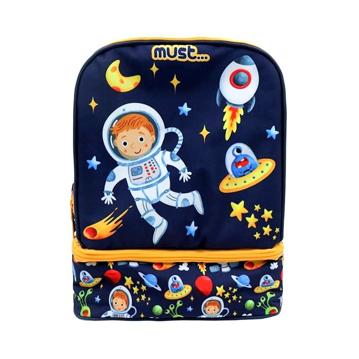 Must Yummy Space Adventure Ισοθερμικό Τσαντάκι Φαγητού 22x16x28cm