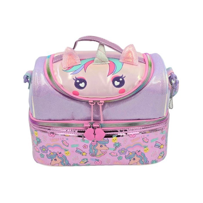 Cute Unicorn Ισοθερμική Τσάντα Φαγητού 26,5x17,5x17cm Vest