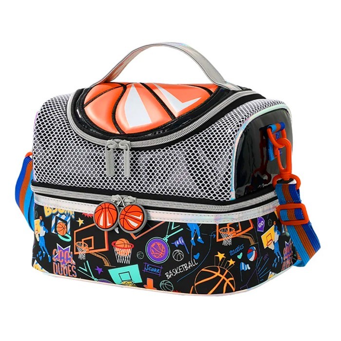 Basketball Ισοθερμική Τσάντα Φαγητού 26,5x17,5x17cm Vest