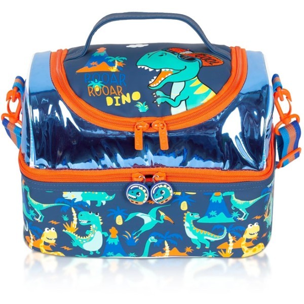 Dino Cool Ισοθερμική Τσάντα Φαγητού 26,5x17,5x17cm Vest