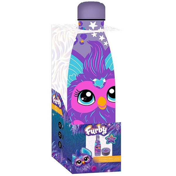 Furby Σετ Φαγητοδοχείο 130ml και Ανοξείδωτος Θερμός 500ml 