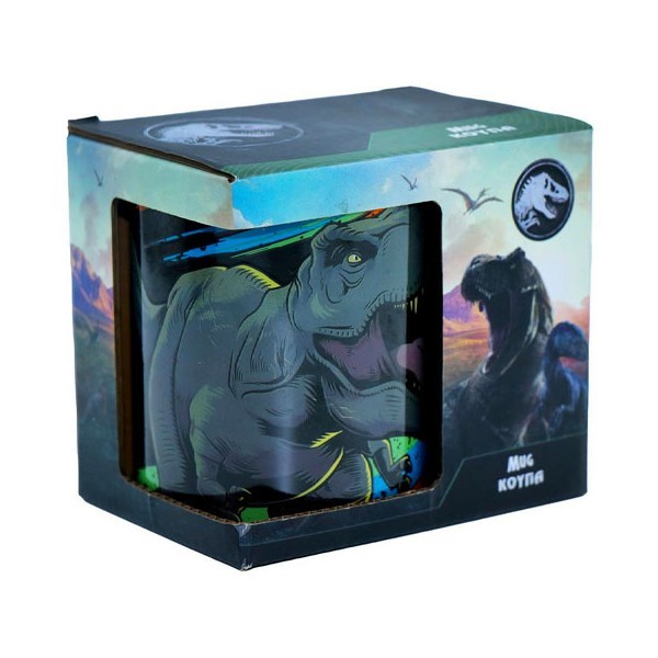 Jurassic Κεραμική Κούπα 340ml 9x7x5cm