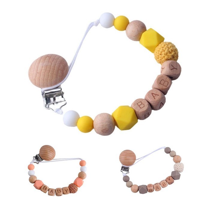 BabyStones Παιδικό Κλιπ Πιπίλας Από Σιλικόνη