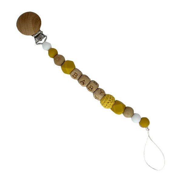 BabyStones Παιδικό Κλιπ Πιπίλας Από Σιλικόνη