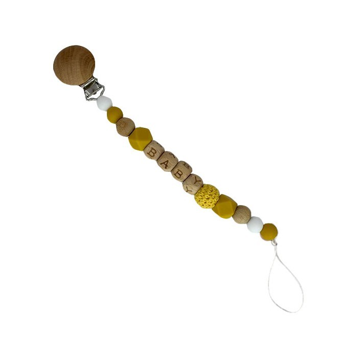 BabyStones Παιδικό Κλιπ Πιπίλας Από Σιλικόνη