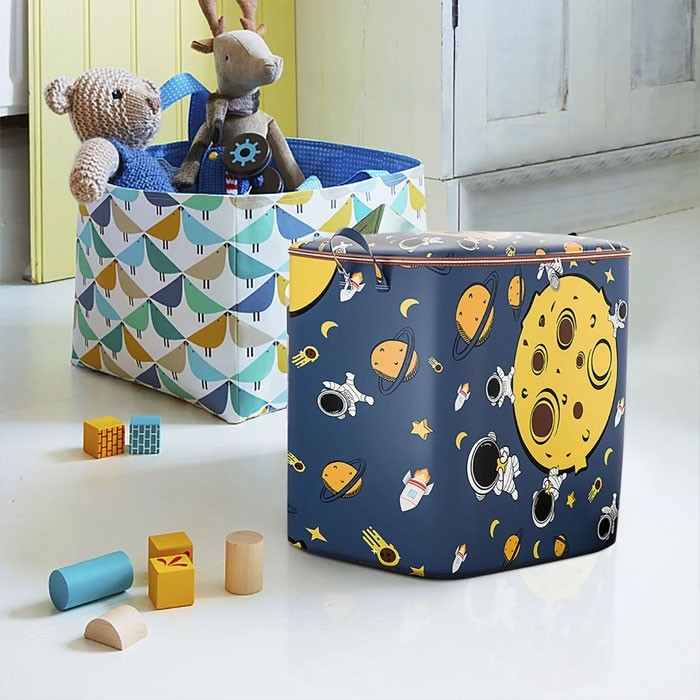 Planets Κουτί Αποθήκευσης Παιδικό Διάστημα 180lt 70x51x49cm