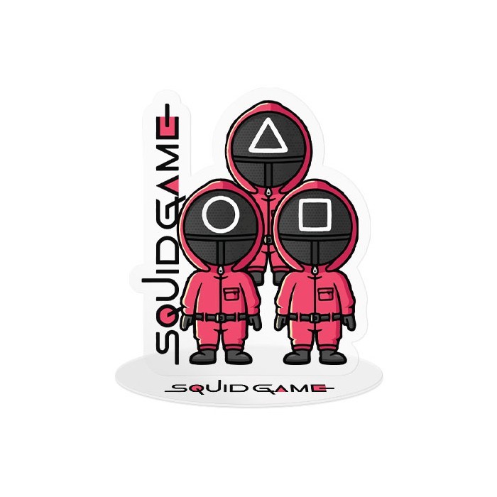 Squid Game Διακοσμητικό Plexiglass 19x23,5cm