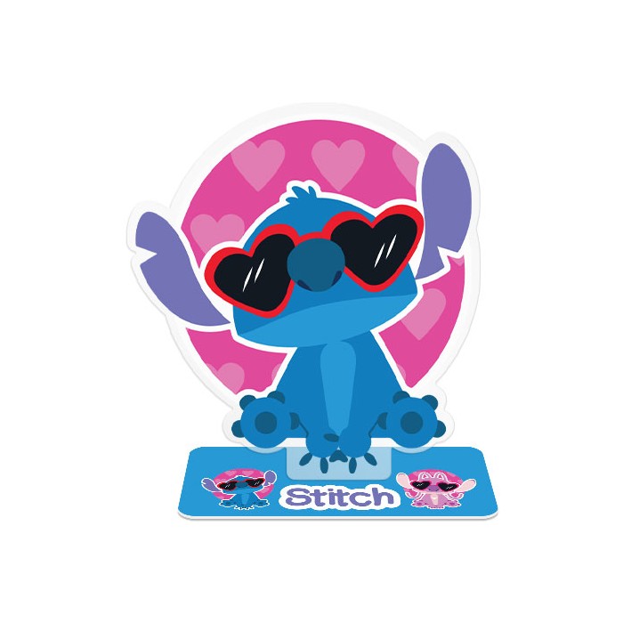 Stitch Blue Διακοσμητικό Plexiglass 21x23cm