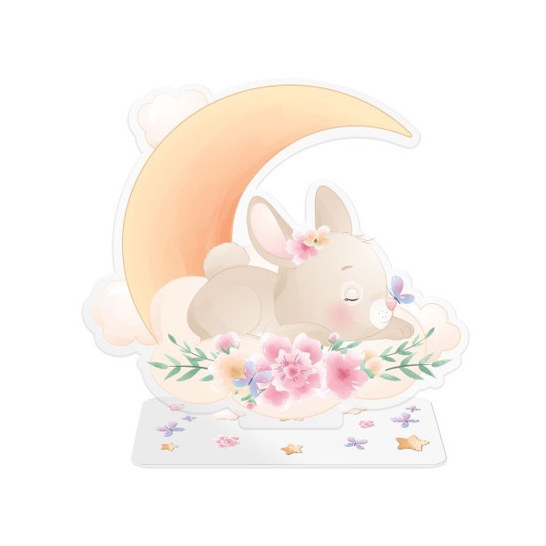 Moon & Back Διακοσμητικό Plexiglass 22x21cm