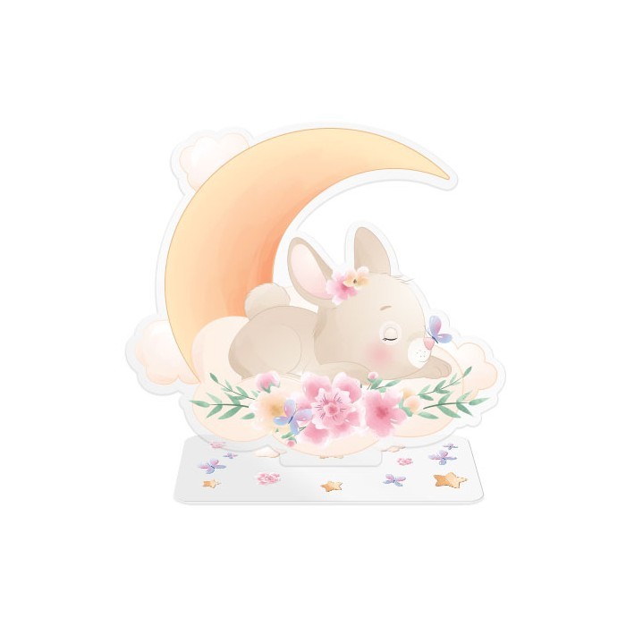 Moon & Back Διακοσμητικό Plexiglass 22x21cm