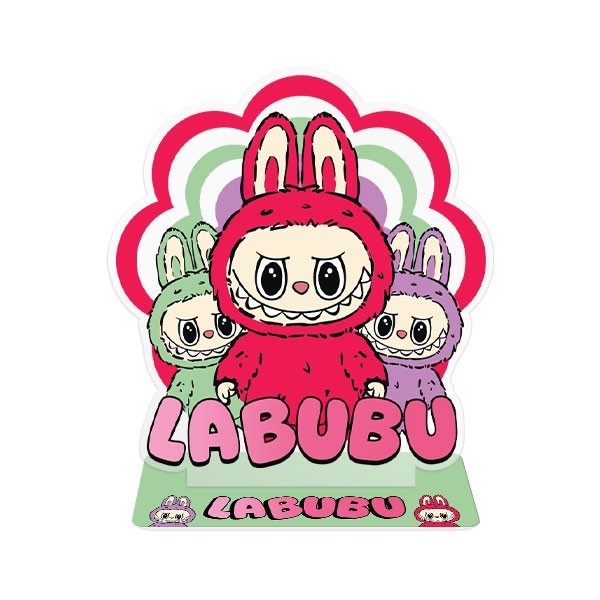 Labubu Friends Διακοσμητικό Plexiglass 23x25cm