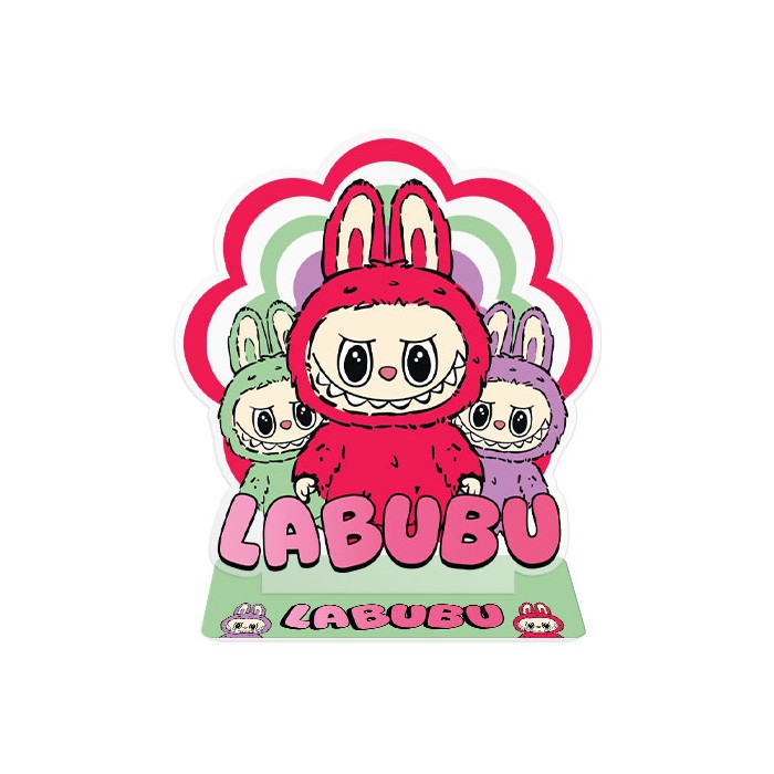 Labubu Friends Διακοσμητικό Plexiglass 23x25cm