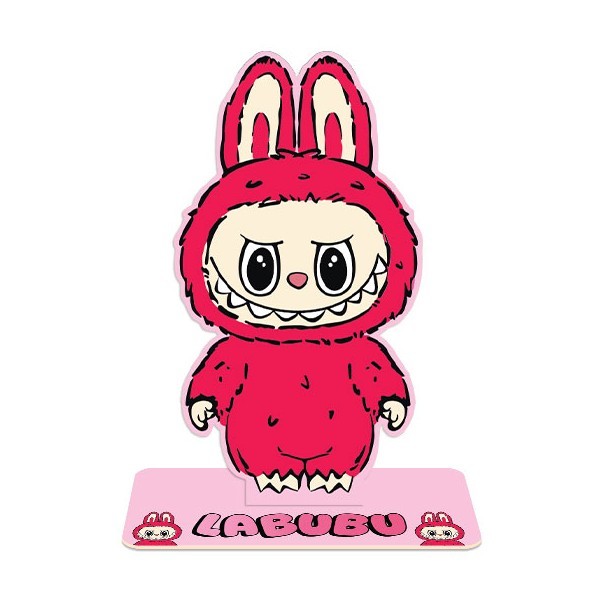 Pink Labubu Διακοσμητικό 14x26cm