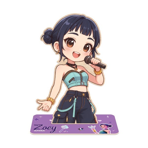 Zoey Huntrix Διακοσμητικό 16x25cm