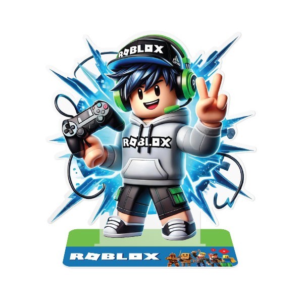 Roblox Boy Διακοσμητικό Plexiglass 24x25cm