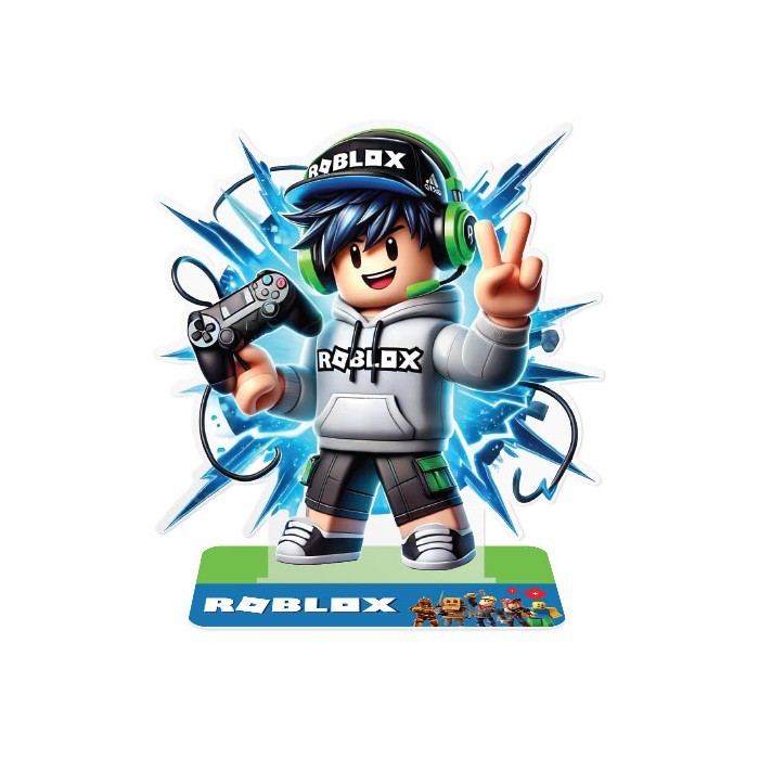 Roblox Boy Διακοσμητικό Plexiglass 24x25cm