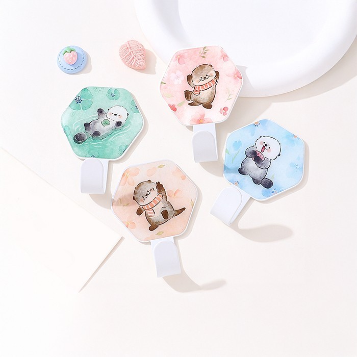 Baby Otter Αυτοκόλλτητο Γάτζος Με Βίδρα 