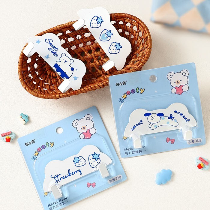 Blue Whisper Διπλός Γάτζος Τοίχου Σύννεφο