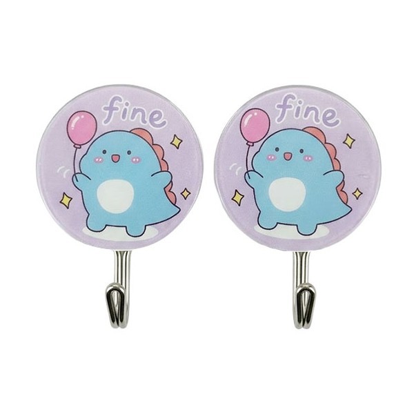 Dino Hook Αυτοκόλλητη Κρεμάστρα Δεινοσαυράκι